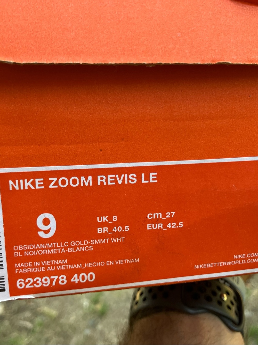 Nike zoom revis le rare limited 39/224 sz 9 denim